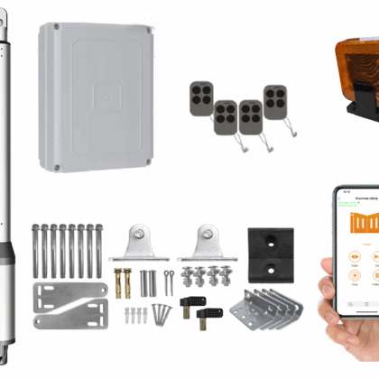 Napęd do bramy dwuskrzydłowej ET-300 , 4 piloty 400kg WIFI